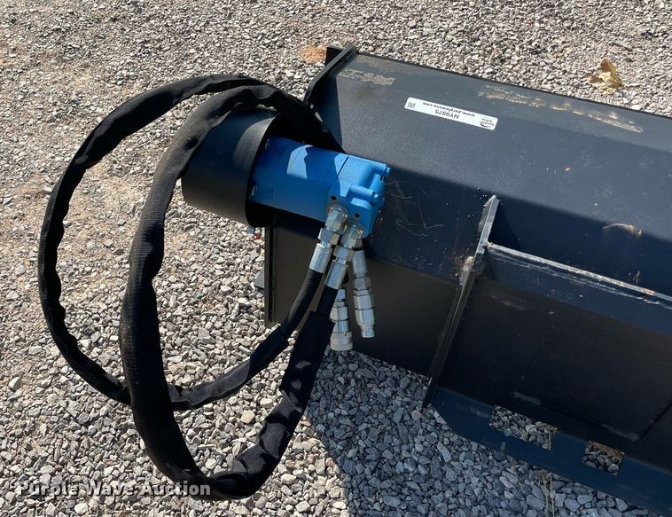 image for item NY9975 72" W skid steer tiller