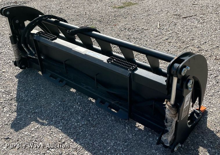 image for item NY9976 78" W skid steer grapple bucket
