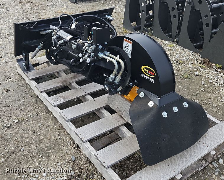 image for item NZ9030 Quick Attach  skid steer stump grinder