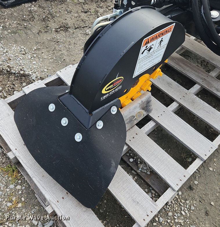 image for item NZ9030 Quick Attach  skid steer stump grinder