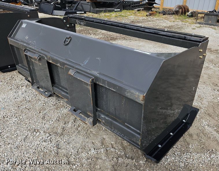 image for item NZ9034 CID SPUSH84  84" W skid steer snow pusher