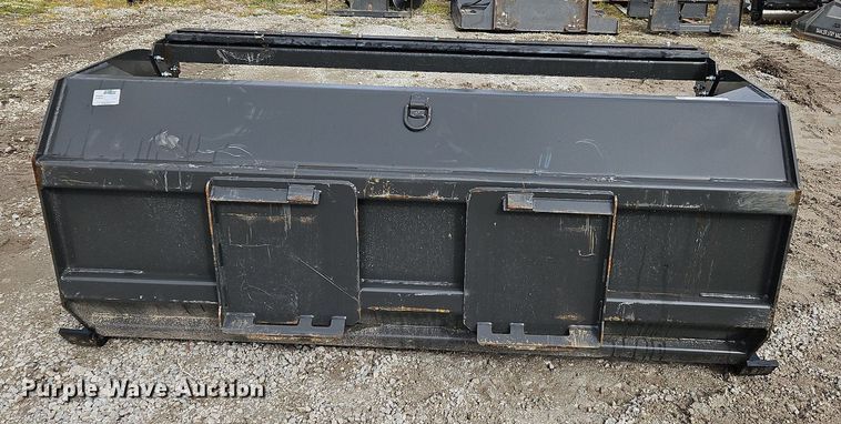 image for item NZ9034 CID SPUSH84  84" W skid steer snow pusher