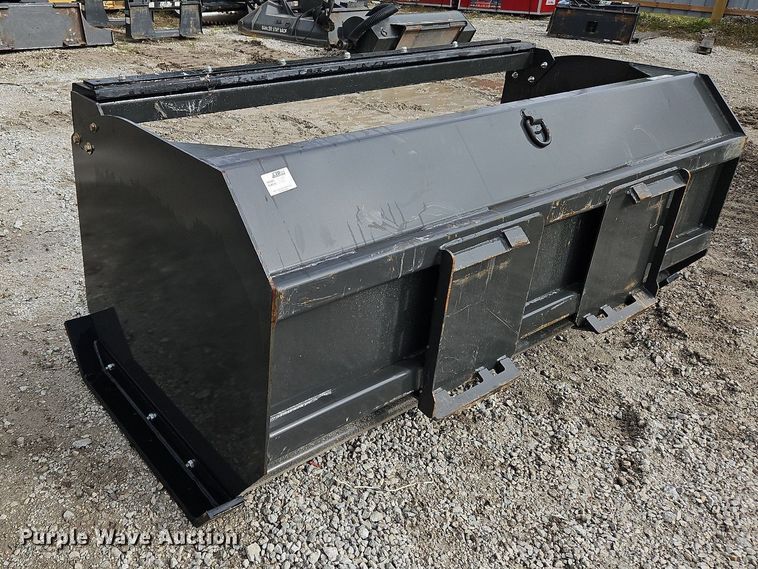 image for item NZ9034 CID SPUSH84  84" W skid steer snow pusher