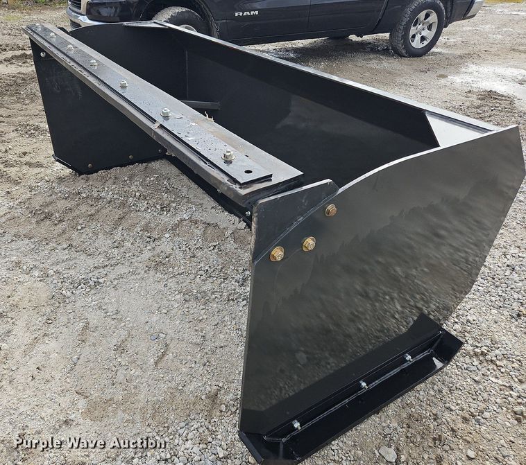 image for item NZ9034 CID SPUSH84  84" W skid steer snow pusher