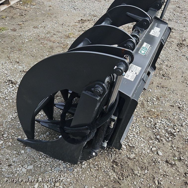 image for item NZ9035 CID HDGR63  63" W skid steer grapple bucket