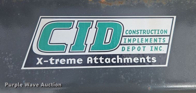 image for item NZ9035 CID HDGR63  63" W skid steer grapple bucket