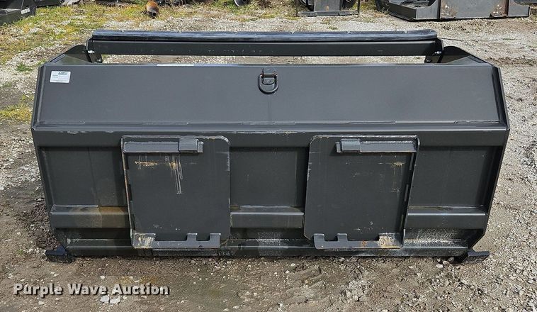 image for item NZ9036 CID SPUSH72  72" W skid steer snow pusher