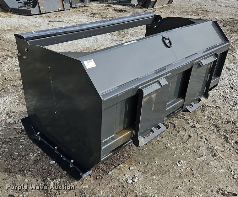 image for item NZ9036 CID SPUSH72  72" W skid steer snow pusher