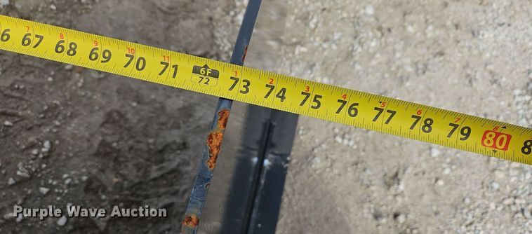 image for item NZ9036 CID SPUSH72  72" W skid steer snow pusher