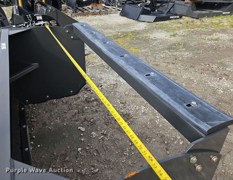 image for item NZ9036 CID SPUSH72  72" W skid steer snow pusher