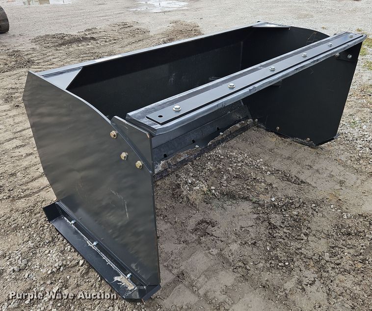 image for item NZ9037 CID SPUSH72  72" W skid steer snow pusher