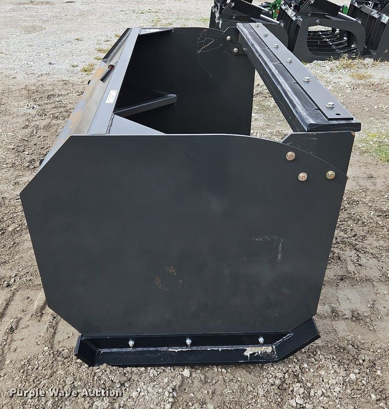 image for item NZ9037 CID SPUSH72  72" W skid steer snow pusher