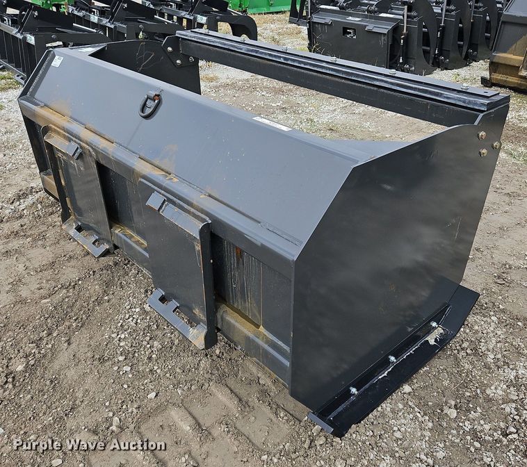 image for item NZ9037 CID SPUSH72  72" W skid steer snow pusher