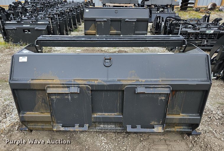 image for item NZ9037 CID SPUSH72  72" W skid steer snow pusher