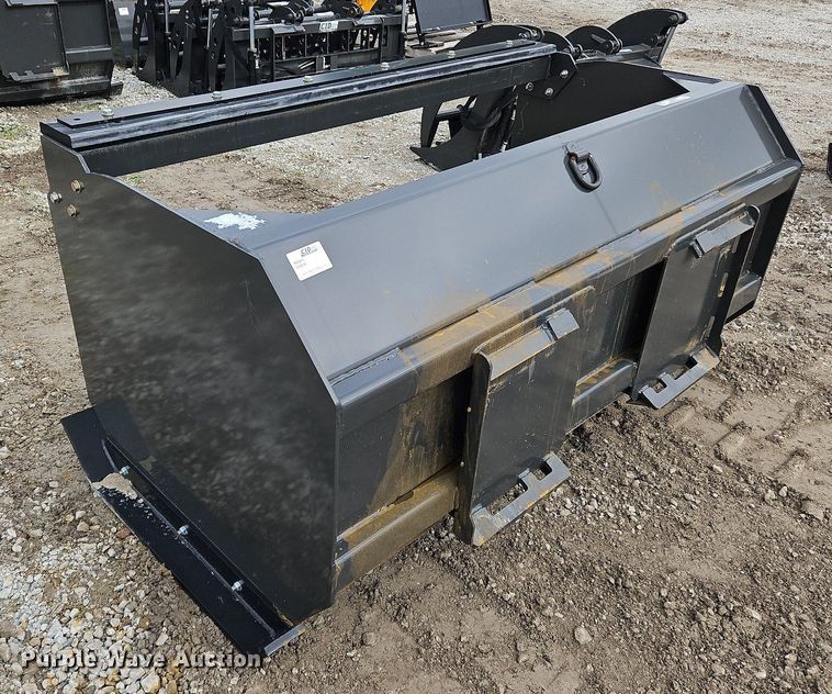 image for item NZ9037 CID SPUSH72  72" W skid steer snow pusher