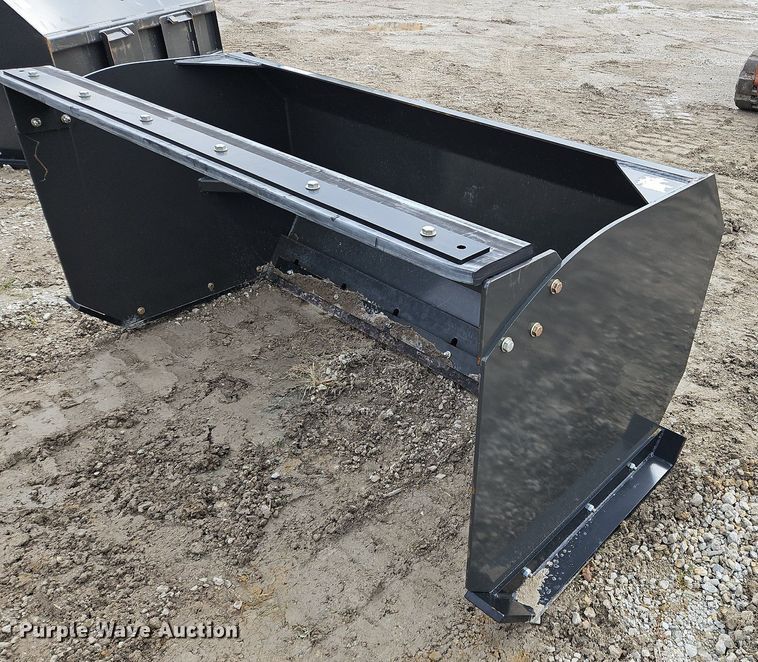 image for item NZ9037 CID SPUSH72  72" W skid steer snow pusher