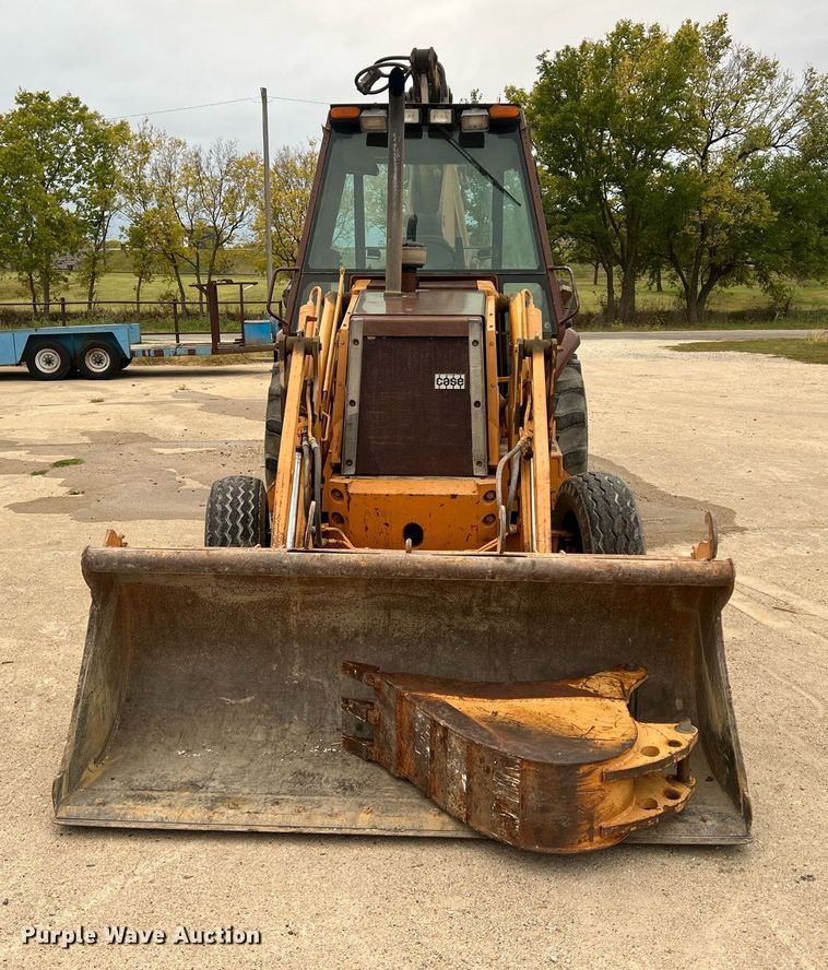 image for item OA9003 1993 Case 580 Super K  backhoe