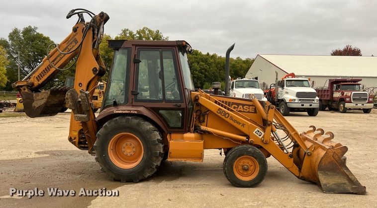 image for item OA9003 1993 Case 580 Super K  backhoe