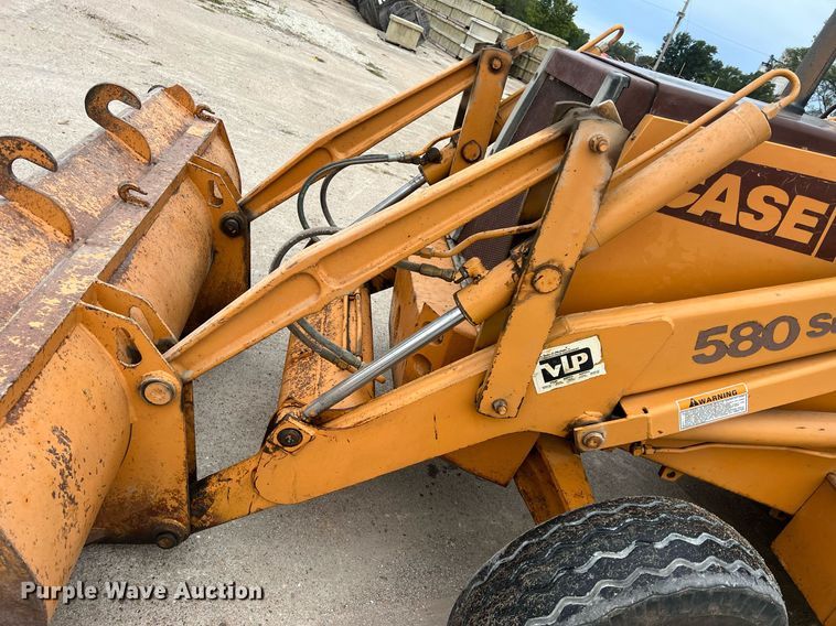 image for item OA9003 1993 Case 580 Super K  backhoe