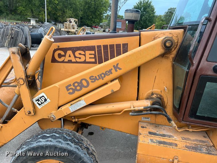image for item OA9003 1993 Case 580 Super K  backhoe