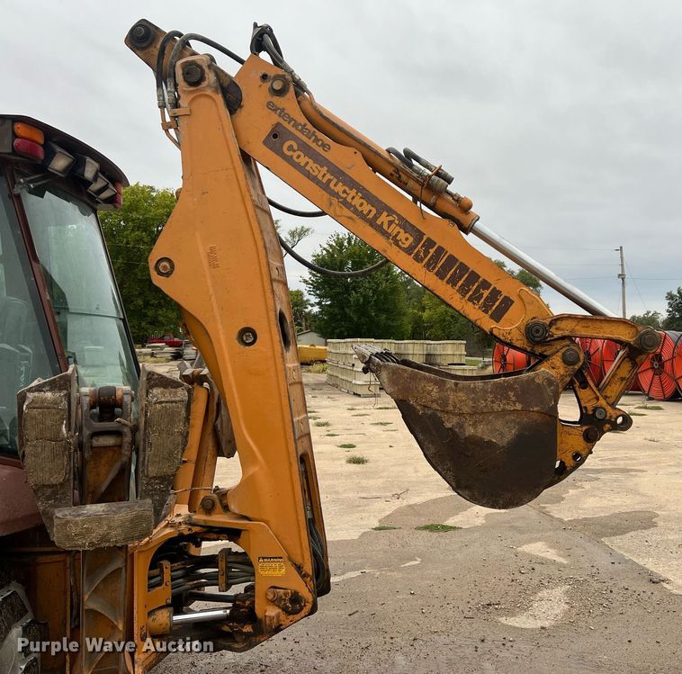 image for item OA9003 1993 Case 580 Super K  backhoe