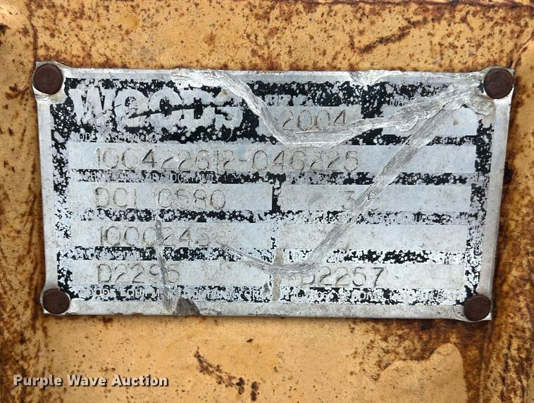 image for item OA9003 1993 Case 580 Super K  backhoe