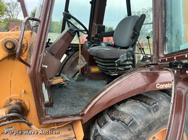 image for item OA9003 1993 Case 580 Super K  backhoe