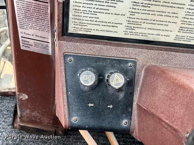 image for item OA9003 1993 Case 580 Super K  backhoe