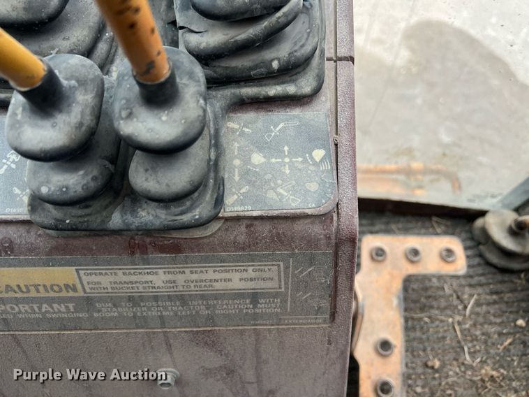 image for item OA9003 1993 Case 580 Super K  backhoe