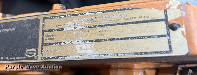 image for item OA9003 1993 Case 580 Super K  backhoe