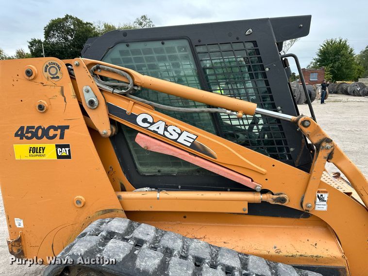 image for item OA9004 2007 Case 450CT  tracked skid steer loader