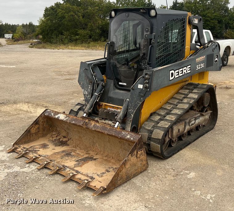 image for item OA9006 2014 John Deere 323E tracked skid steer loader
