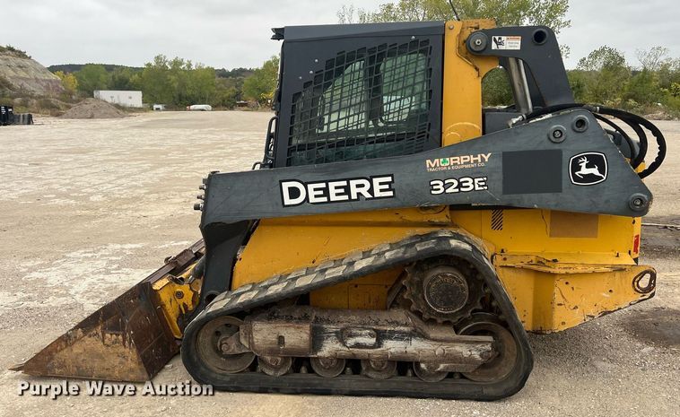 image for item OA9006 2014 John Deere 323E tracked skid steer loader