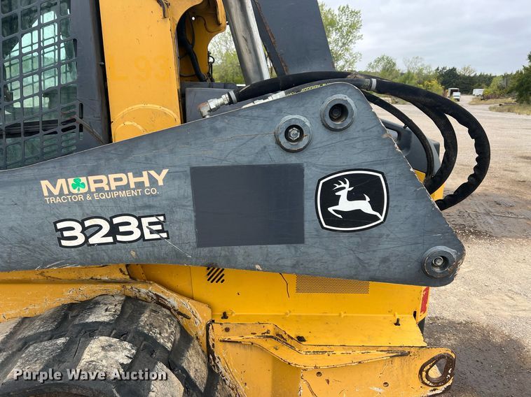 image for item OA9006 2014 John Deere 323E tracked skid steer loader
