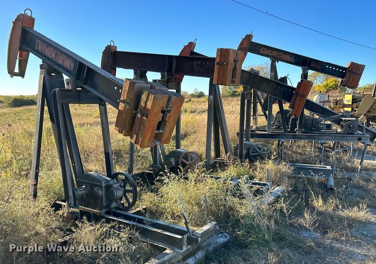 image for item OF9095 (5) Oilfield pump jacks