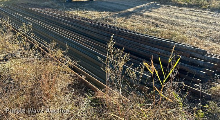 image for item OF9098 Approximately 100 oilfield pipes