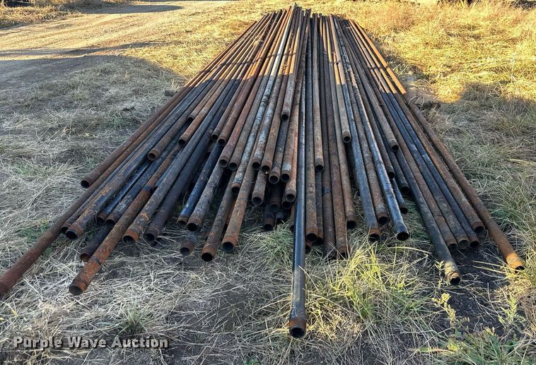 image for item OF9098 Approximately 100 oilfield pipes