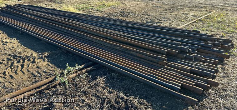 image for item OF9099 Approximately 100 oilfield pipe