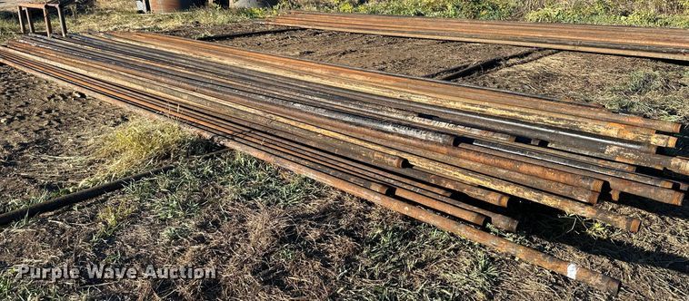 image for item OF9099 Approximately 100 oilfield pipe