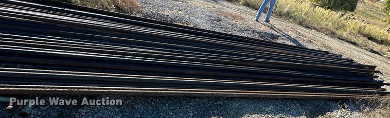 image for item OF9104 Approximately 100 oilfield pipe