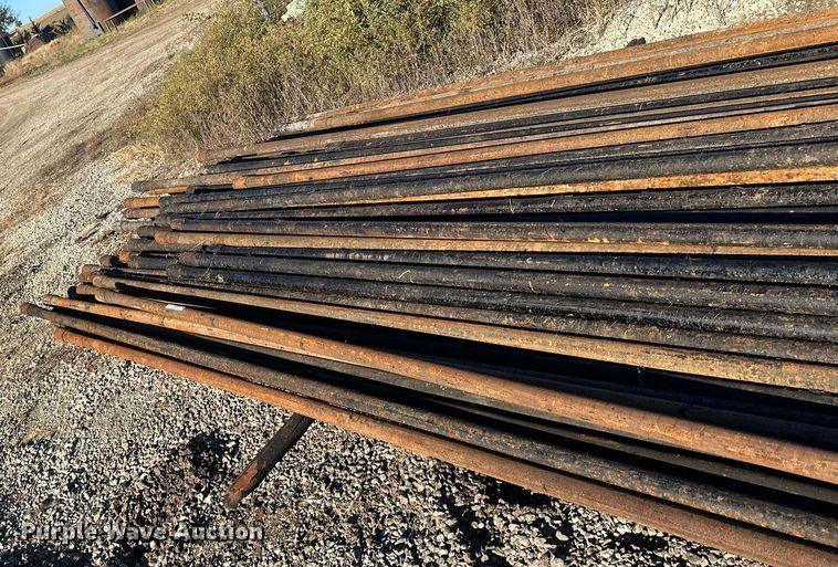 image for item OF9104 Approximately 100 oilfield pipe