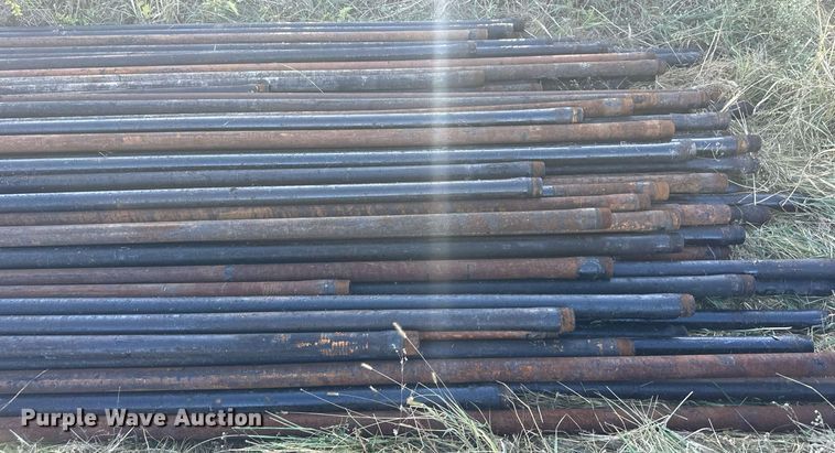 image for item OF9105 Approximately 100 oilfield pipe