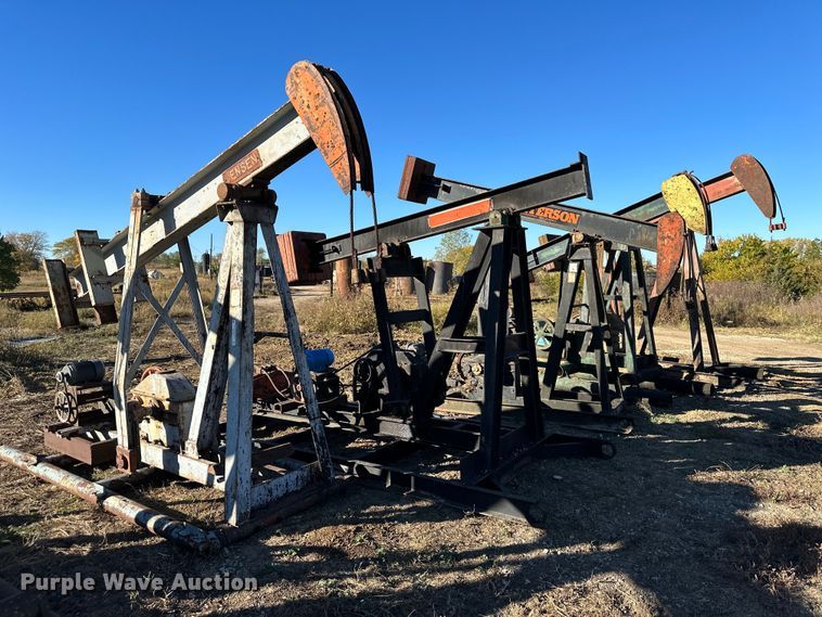 image for item OF9107 (5) oilfield pump jacks
