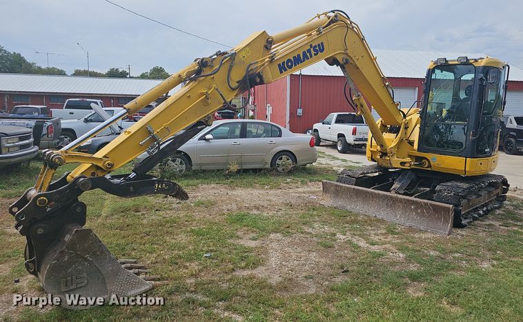 image for item OG9490 2017 Komatsu PC88MR-10  mini excavator