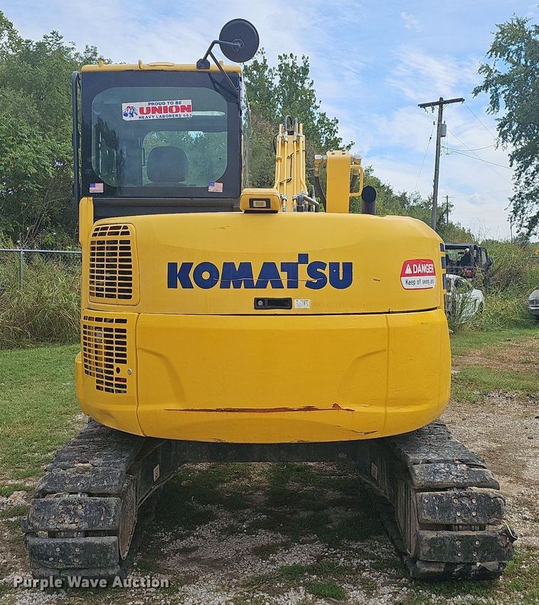 image for item OG9490 2017 Komatsu PC88MR-10  mini excavator