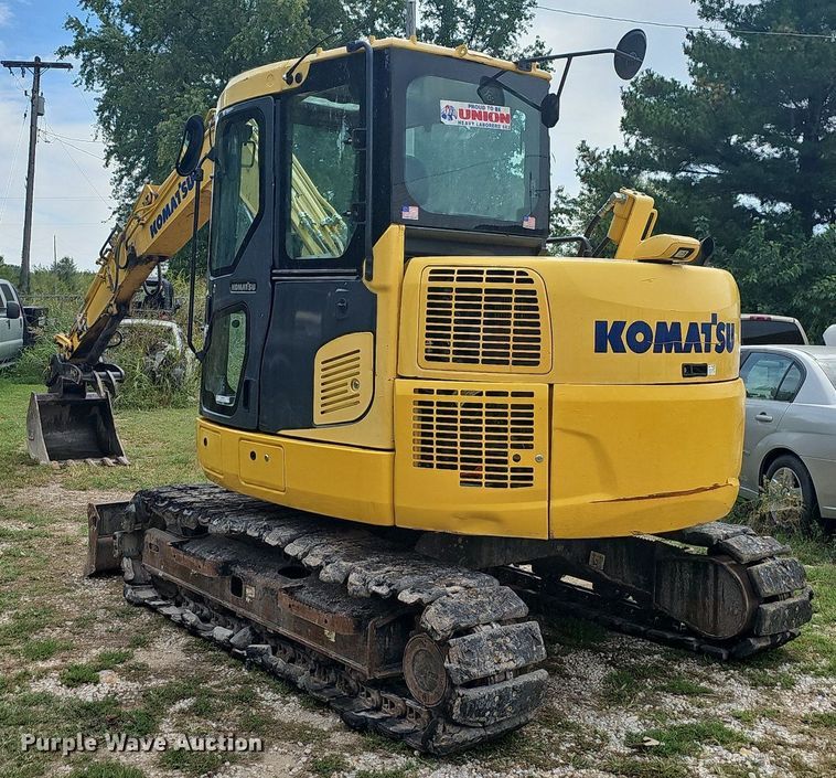 image for item OG9490 2017 Komatsu PC88MR-10  mini excavator
