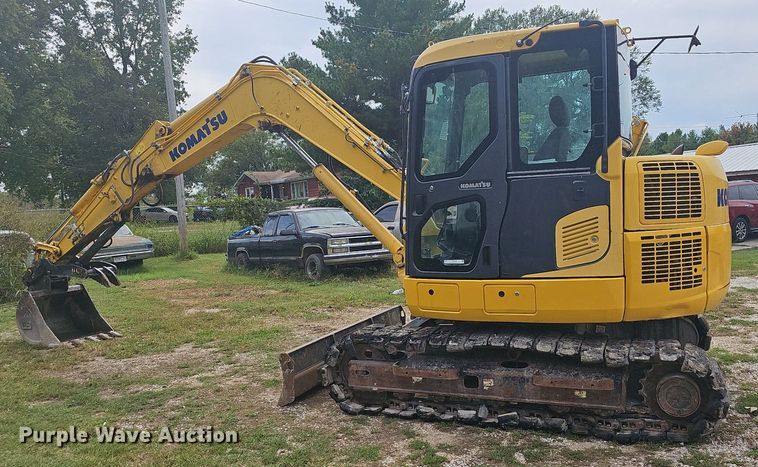image for item OG9490 2017 Komatsu PC88MR-10  mini excavator