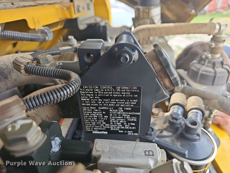 image for item OG9490 2017 Komatsu PC88MR-10  mini excavator