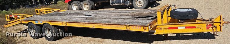 image for item OG9519 1994 CZ Engineering CZ18K  flatbed trailer