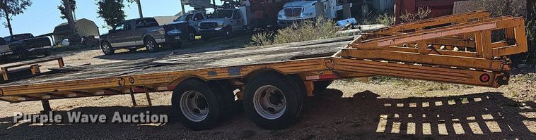 image for item OG9519 1994 CZ Engineering CZ18K  flatbed trailer